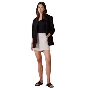 NWT Banana Republic Linen-Blend Easy Pull-on Short, Beige - Size XS